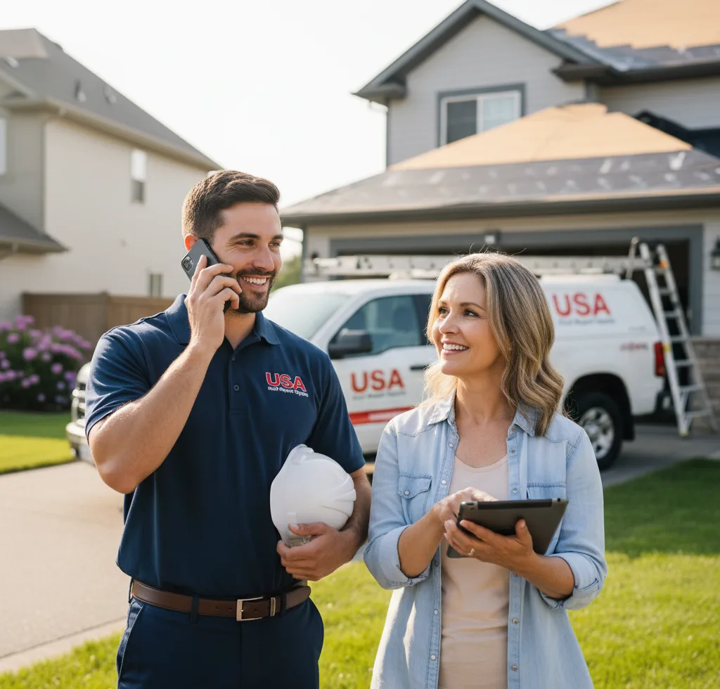 USA Roof Repair Experts customer support in Thompson'S Station